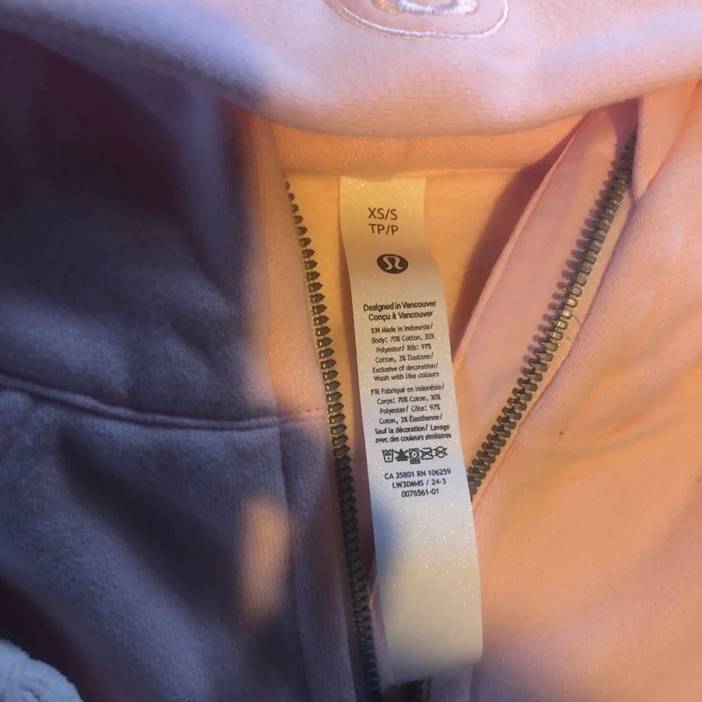 lululemon athletica scuba hoodie